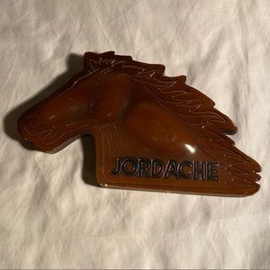 Vintage Jordache Wooden Horse Promo Sign
